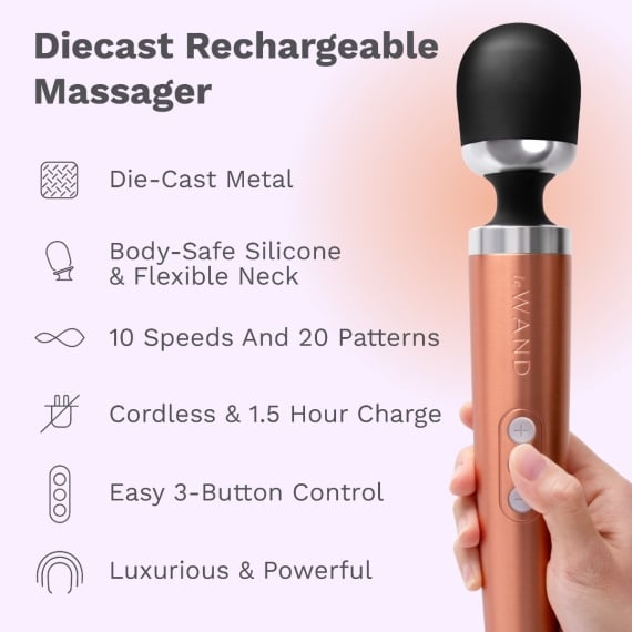 is vibrating massager safe Le Wand Plug-In Vibrating Massager main image 0