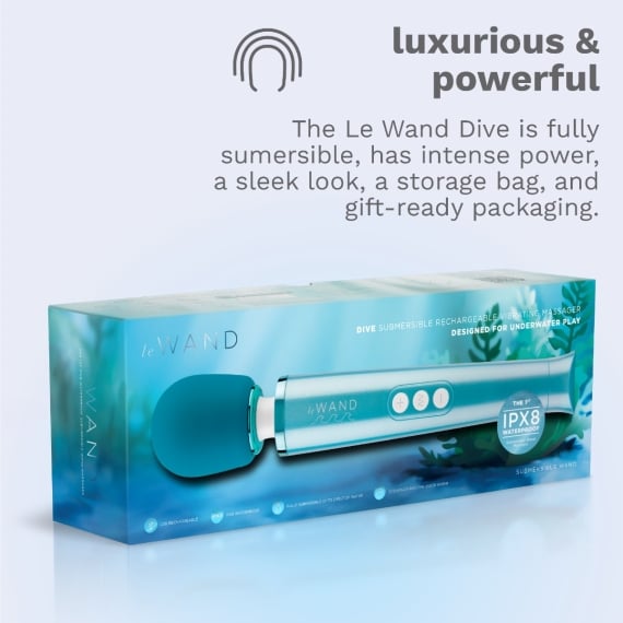 Le Wand Dive Submersible Rechargeable Vibrating Massager