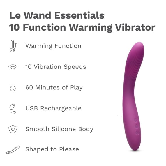 10 Function Warming Vibrator | Le Wand