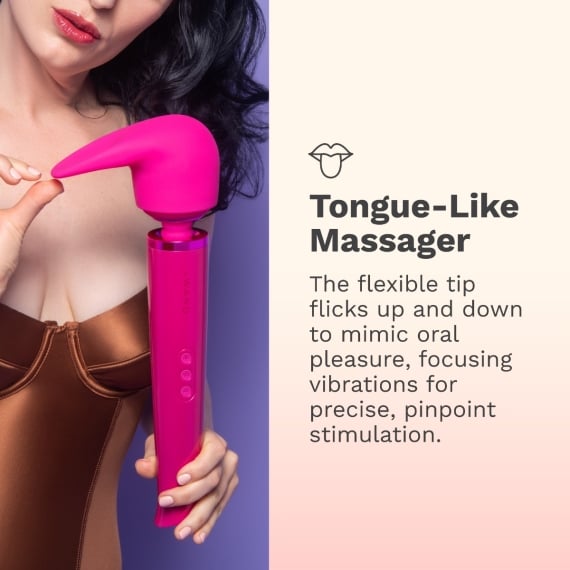 Le Wand Flick: Best Silicone Attachment to Mimic Oral Sex!