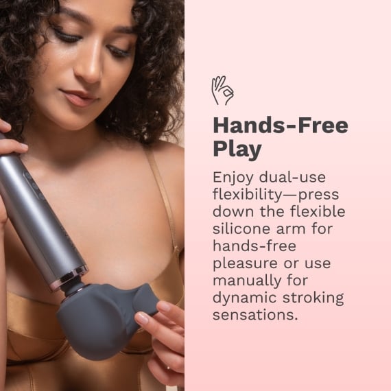 Loop Aufsatz Le Wand. Verwandle deinen Le Wand Massager in ein kraftvolles Toy für Penis-Stimulation. Weiches Silikon, flexible Passform & intensive Vibrationen – kompatibel mit ausgewählten Le Wand Modellen. 