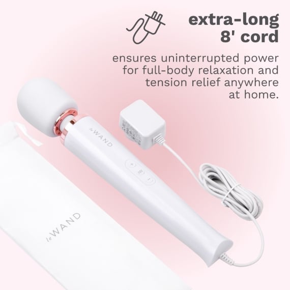 Le Wand Plug-In Vibrating Massager - Best New Sex Toy 2026 Le Wand Plug-In Vibrating Massager - Best New Sex Toy 2026