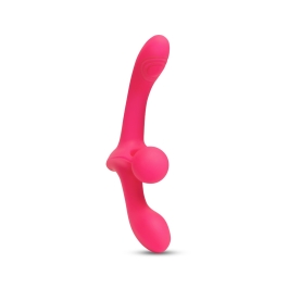 Together Vibes Double Tap Double-Ended Vibrating Strapless Strap-On Together Vibes Double Tap Double-Ended Vibrating Strapless Strap-On
