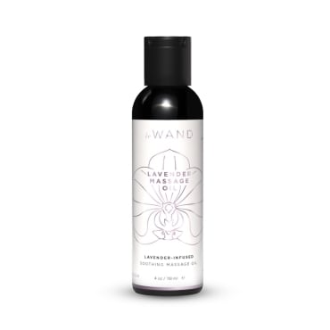 Le Wand Lavender Massage Oil 4 Oz / 118 mL