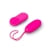 11 Function Remote Control Vibrating Egg - Hot Pink