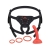 beginners strap-on harness set with 5” silicone dildo peg