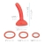 beginners strap-on harness set with 5” silicone dildo peg