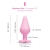 b-Vibe Butties b-Mine Silicone Butt Plug with Heart Base