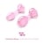 b-vibe-pink-roses-glass-butt-plug-training-set