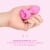 b-Vibe Vibrating Ultra Powerful Heart Shaped Remote Control Jewel Plug Pink Topaz