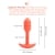 B-Vibe Vibrating Snug Plug 1 Orange