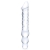Glas Toy Twelve Inch Double-Ended Glass Dildo with Anal Beads
