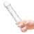 Glas Toy Twelve Inch Double-Ended Glass Dildo with Anal Beads