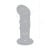 Glas Toy Four Inch Rechargeable Remote-Controlled Vibrating Dotted Butt Plug