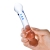 Glas Toy 6 Inch Textured G-Spot Glass Dildo