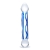 Glas Toy 6.5 Inch Full Tip Textured Glass Dildo