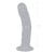 Glas Toy Seven Inch Curved Realistic Glass Dildo with Veins