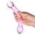 Glas Toy 7.25 Inch Double-Trouble Purple Dildo