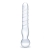 Glas Toy 8 Inch Joystick Clear Glass Dildo