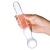 Glas Toy 8 Inch Joystick Clear Glass Dildo