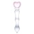 Glas Toy Eight Inch Sweetheart Glass Dildo