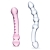 Glas Toy 2-Piece Double-Pleasure Glass Dildo Set