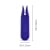  Le Wand Dual Tip Silicone Mini Vibrator