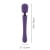 Rechargeable Vibrating Silicone Wand Massager