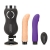 Lux Fetish USB Rechargeable Thrusting Compact Sex Machine with Remote Control and Two Dildos