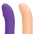 Lux Fetish USB Rechargeable Thrusting Compact Sex Machine with Remote Control and Two Dildos
