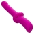 Overdrive Remote Control Rechargeable Silicone Sex Machine Smooth Thruster Pink