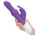 Rabbit Essentials Purple Beads Vibrator with Rotating Shaft