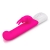Rabbit Essentials Pink Come Hither Vibrator with Throbbing Shaft