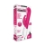 Rabbit Essentials Pink Come Hither Vibrator with Throbbing Shaft