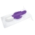 Rabbit Essentials Pink Double Penetration Vibrator with Rotating Shaft