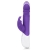 Rabbit Essentials Purple G-Spot Thrusting Vibrator with Throbbing Shaft