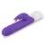 Rabbit Essentials Purple G-Spot Thrusting Vibrator with Throbbing Shaft