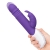 Rabbit Essentials Purple G-Spot Thrusting Vibrator with Throbbing Shaft