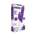 Rabbit Essentials Purple G-Spot Thrusting Vibrator with Throbbing Shaft