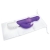 Rabbit Essentials Purple Pearls Vibrator with Rotating Shaft