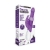 Rabbit Essentials Purple Pearls Vibrator with Rotating Shaft