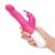 Rabbit Essentials Pink Slim Shaft Rabbit Vibrator with Rotating Beads