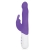 Rabbit Essentials Purple Slim Shaft Rabbit Vibrator with Rotating Beads