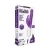 Rabbit Essentials Purple Slim Shaft Rabbit Vibrator with Rotating Beads