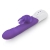 Rabbit Essentials Purple Clit Suction Vibrator with Throbbing Shaft
