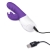 Rabbit Essentials Purple Clit Suction Vibrator with Throbbing Shaft
