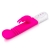 Rabbit Essentials Pink Thrusting Slim Shaft Vibrator with Throbbing Function