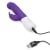 Rabbit Essentials Purple Thrusting Slim Shaft Vibrator with Throbbing Function