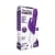Rabbit Essentials Purple Thrusting Vibrator with Throbbing Shaft