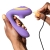 ROMP Rever Dual Rabbit Clitoral G-Spot Vibrator Purple